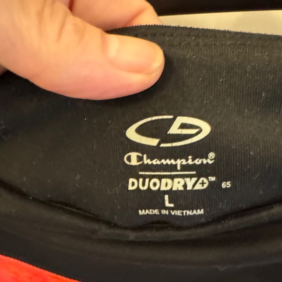 Champion Women's Tie-Dye Leggings in Red and Purple - Picture 2 of 3